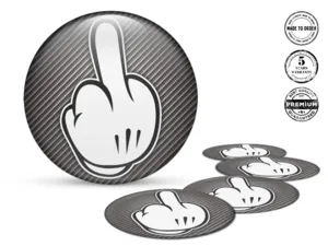 Rim Stickers Car Style Quantum Link